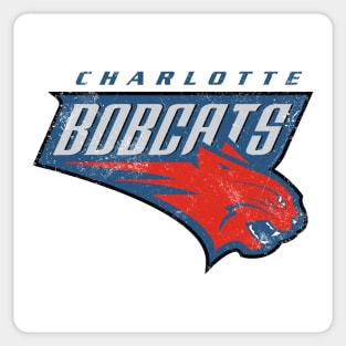 Charlotte Bobcats Vintage Sticker